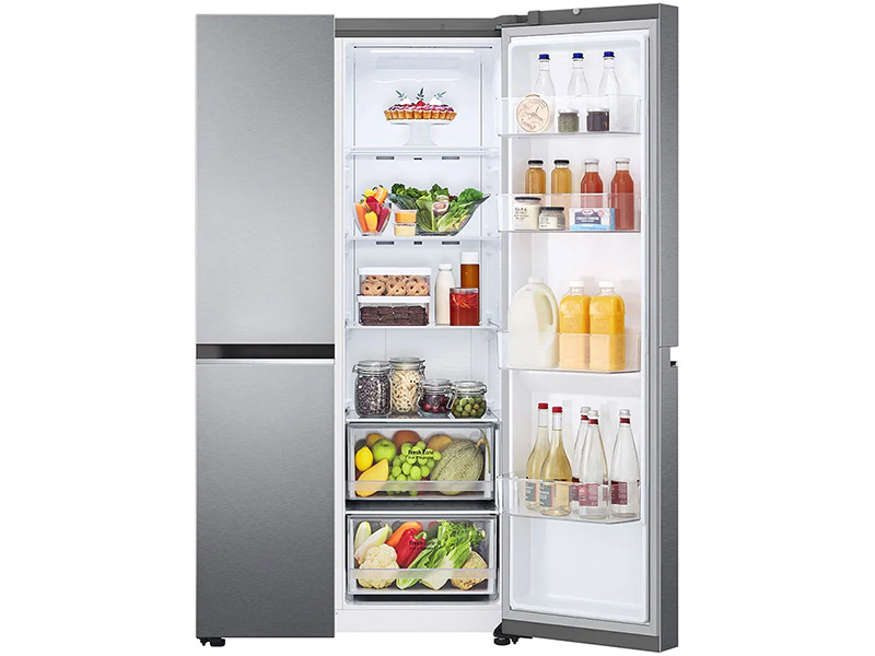 Tủ lạnh side by side LG Inverter GR-B257JDS 649 lít