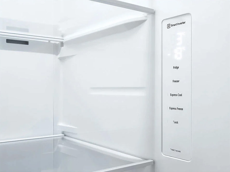 Tủ lạnh side by side LG Inverter GR-B257JDS 649 lít