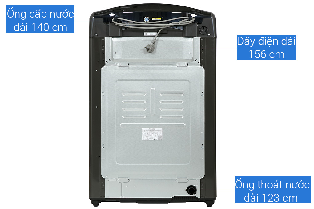 Máy giặt lồng đứng LG Inverter 19kg TV2519DV7B