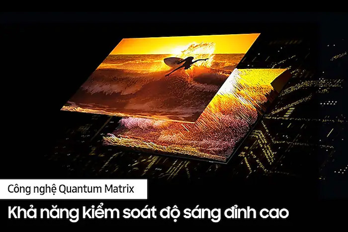 Tivi Samsung QA65QN85CAKXXV ứng dụng công nghệ hình ảnh Quantum Matrix