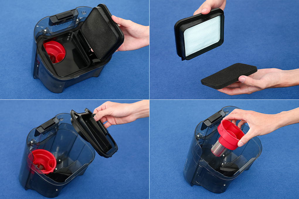 Máy hút bụi không túi Panasonic MC-CL607RN49