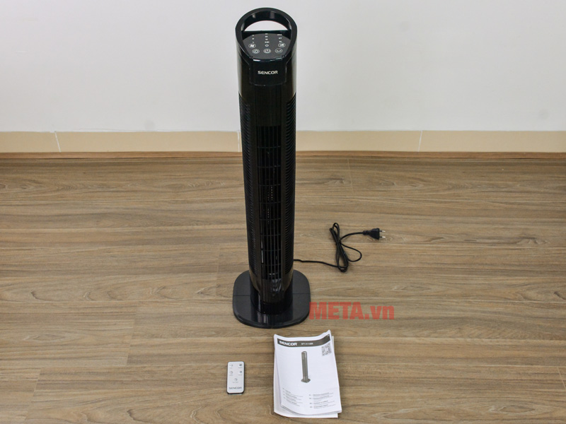 Quạt tháp không cánh Sencor SFT 3113BK
