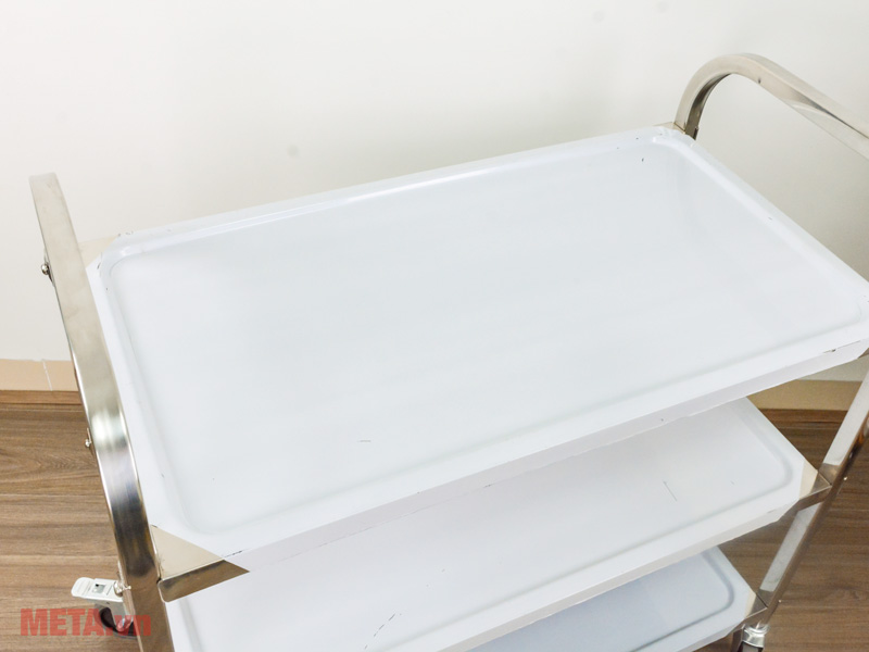 Xe đẩy thức ăn inox 3 tầng Vietbin VB-2TA02 (TA02)