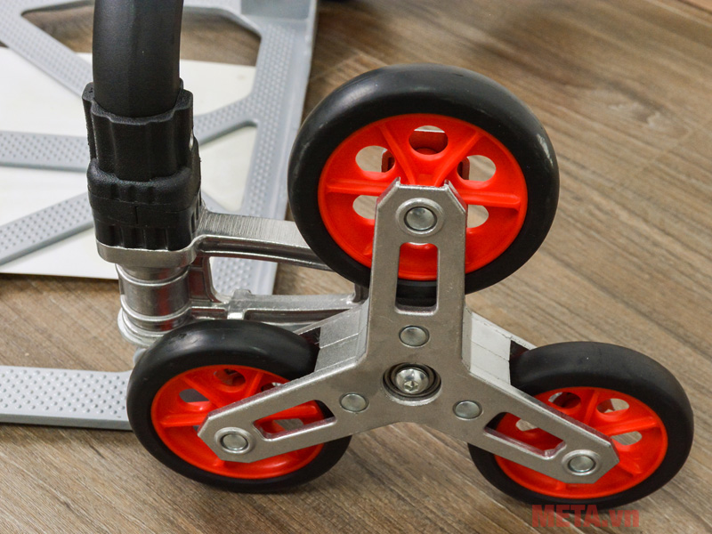 Xe kéo đẩy leo cầu thang 6 bánh rút gọn FujiHome CC-675