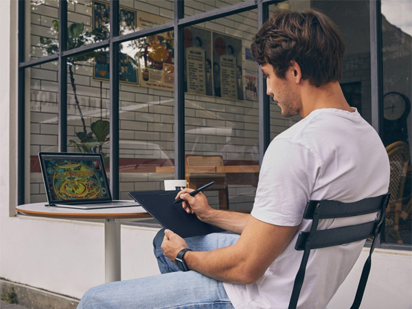 Bảng vẽ đồ họa Xencelabs Small Wireless BPH0812W-A (cảm ứng nghiêng)