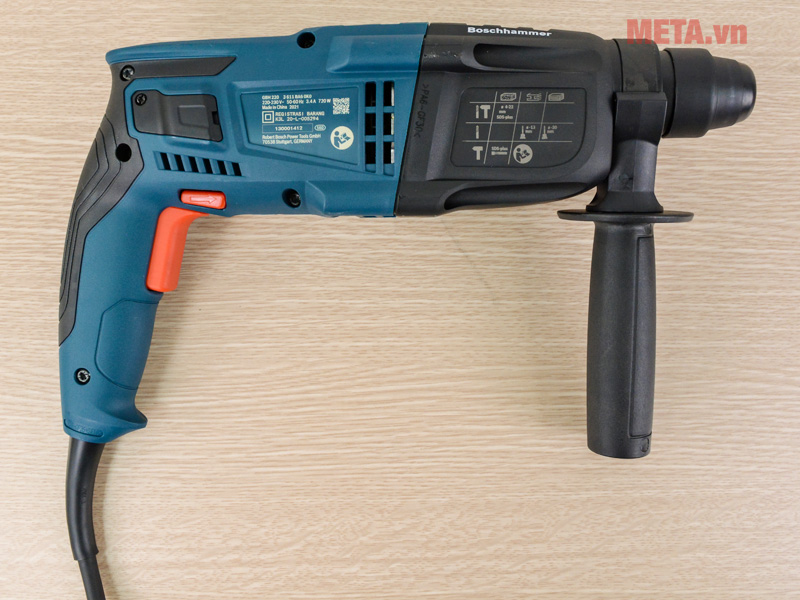 Máy khoan Bosch GBH 220 (KIT) kèm phụ kiện 06112A60K1