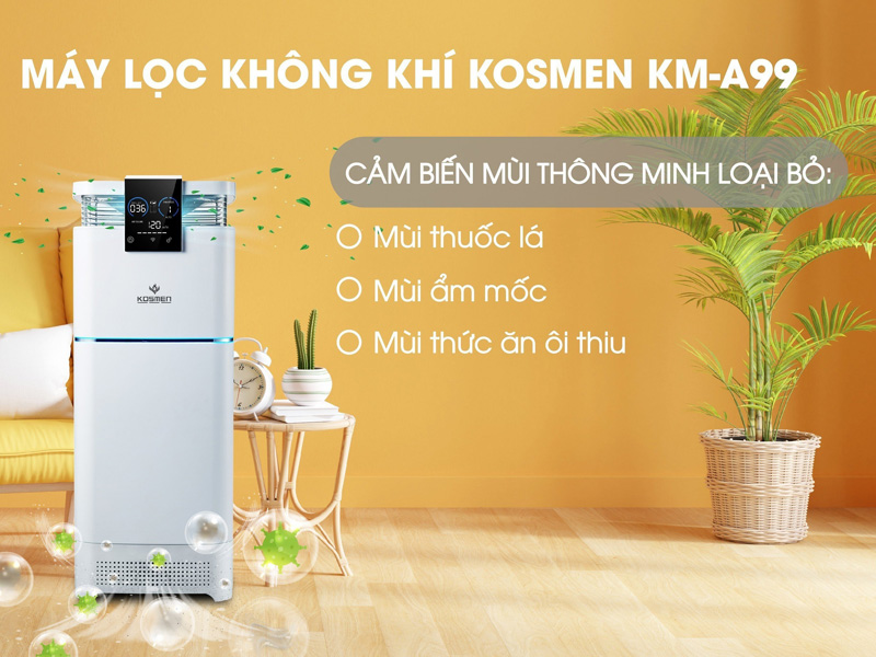 Máy lọc không khí bù ẩm Kosmen KM-A99