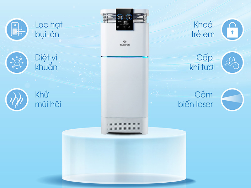 Máy lọc không khí bù ẩm Kosmen KM-A99
