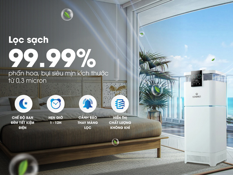 Máy lọc không khí bù ẩm Kosmen KM-A99