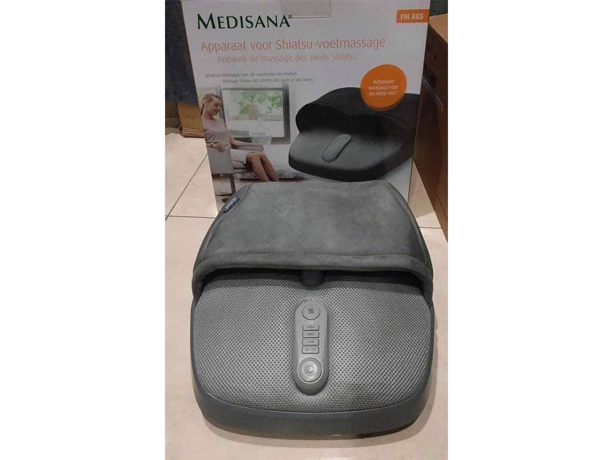 Máy massage chân Shiatsu Medisana FM 885