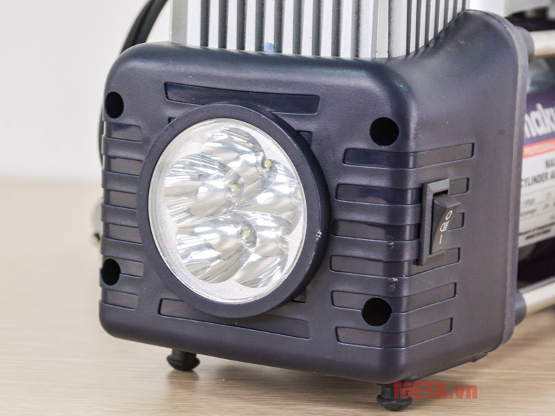 Bơm lốp xe hơi Makute, 2 xi lanh MAC1202