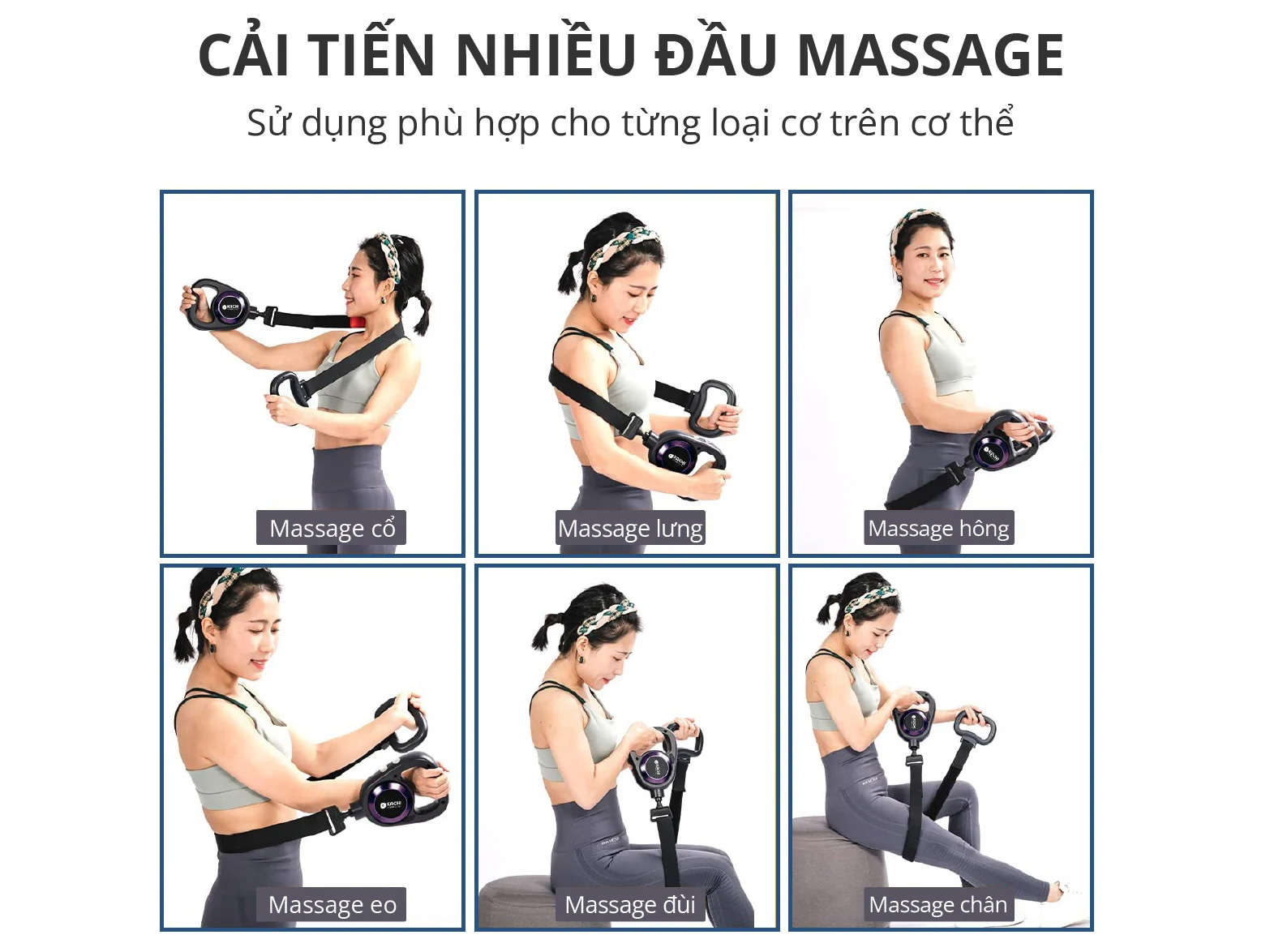 Súng massage Kachi MK353 Pro