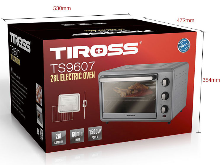 Lò nướng Tiross TS9607 28 lít
