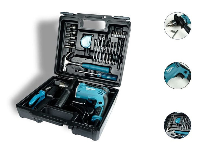 Máy khoan búa 26 phụ kiện Makita M8103KX2B