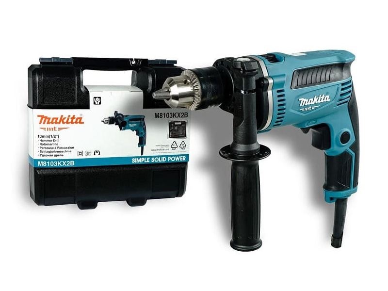 Máy khoan búa 26 phụ kiện Makita M8103KX2B