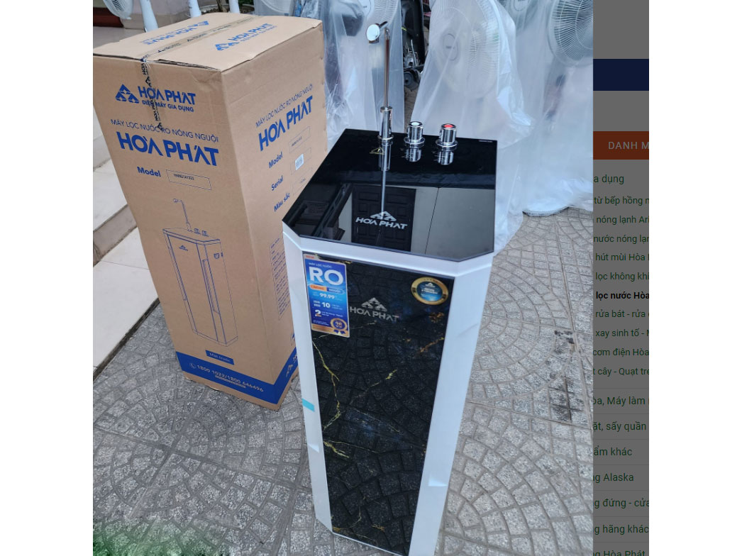 Máy lọc nước RO nóng nguội Hòa Phát HWNS1A1022