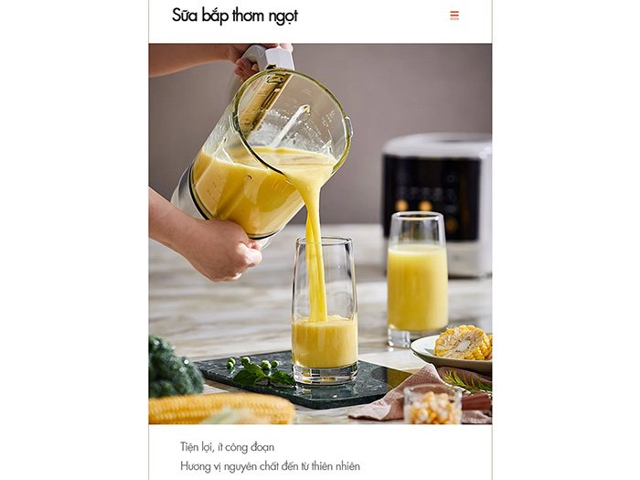 Máy làm sữa hạt đa năng Bear PBJ-D10T1 (1,75 lít)