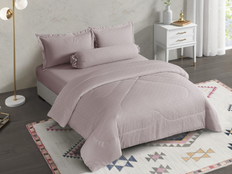 Bộ 4 món drap áo gối Nin Classic 180x200+30cm