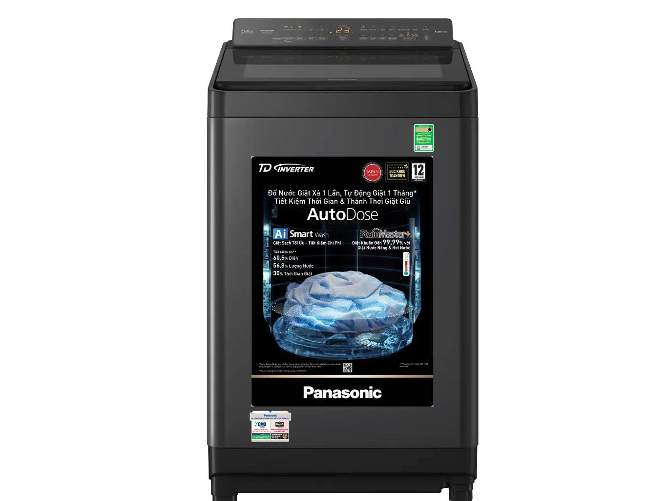 Máy giặt Panasonic Inverter 11.5Kg NA-FD115W3BV