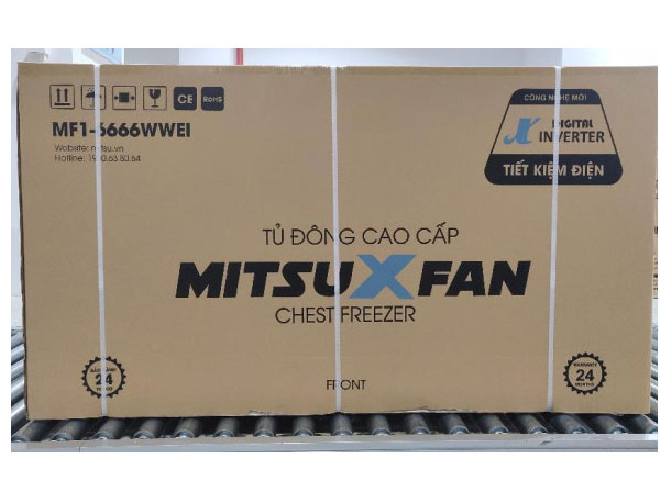 Tủ đông 1 ngăn MitsuXfan MF1-6666WWEI