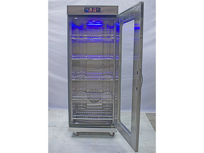 Tủ sấy bát cánh kính 600L 2 lớp quạt gió FSMDLTSBQG-1CK2L