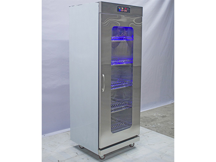 Tủ sấy bát cánh kính 600L 2 lớp quạt gió FSMDLTSBQG-1CK2L