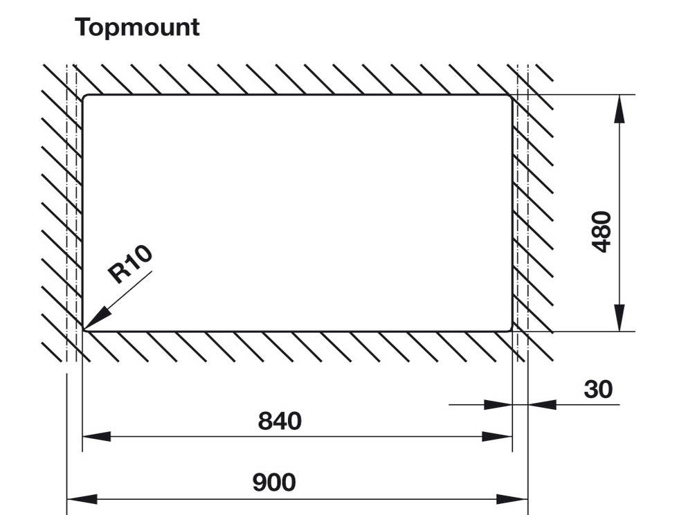 Bồn rửa chén bằng đá Hafele Antonius HS-GD8650
