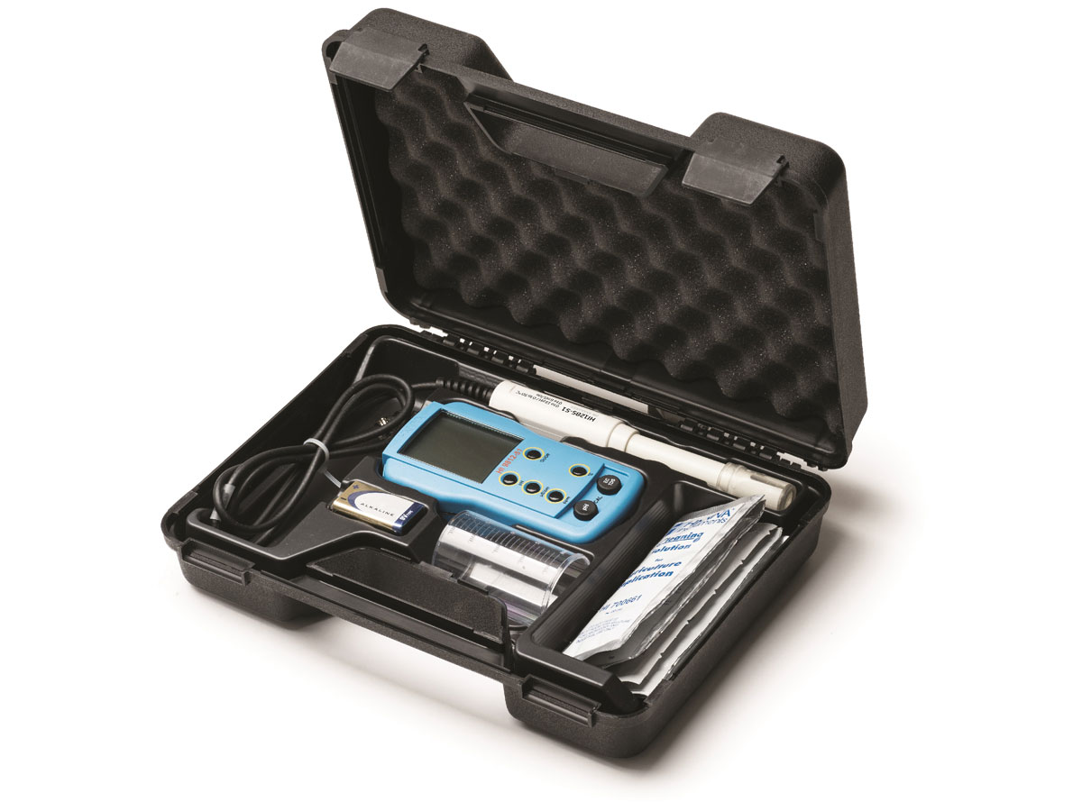 Máy đo pH, EC, TDS, nhiệt độ Hanna HI9812-51