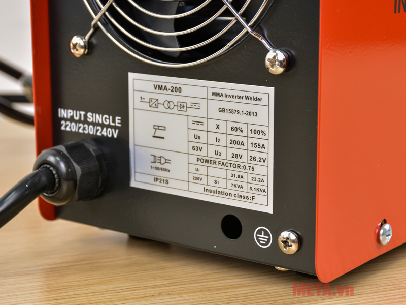 Máy hàn que Weldcom VMA 200