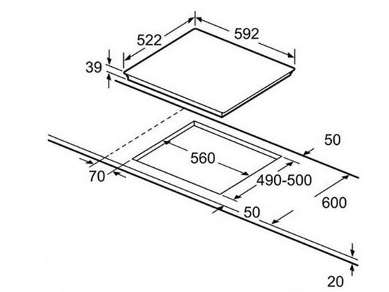 Bếp từ Joshii JVCML36600HBSE