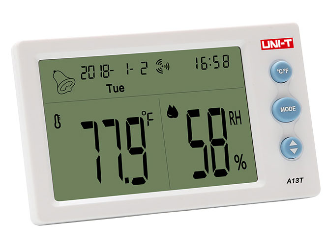 Đồng hồ nhiệt độ, độ ẩm, thời gian Uni-T A13T