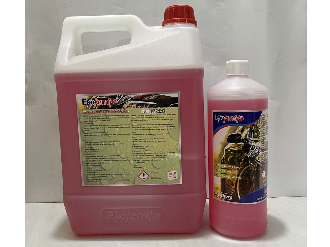 Dung dịch phủ bóng sơn xe Ekokemika Bubble Wax