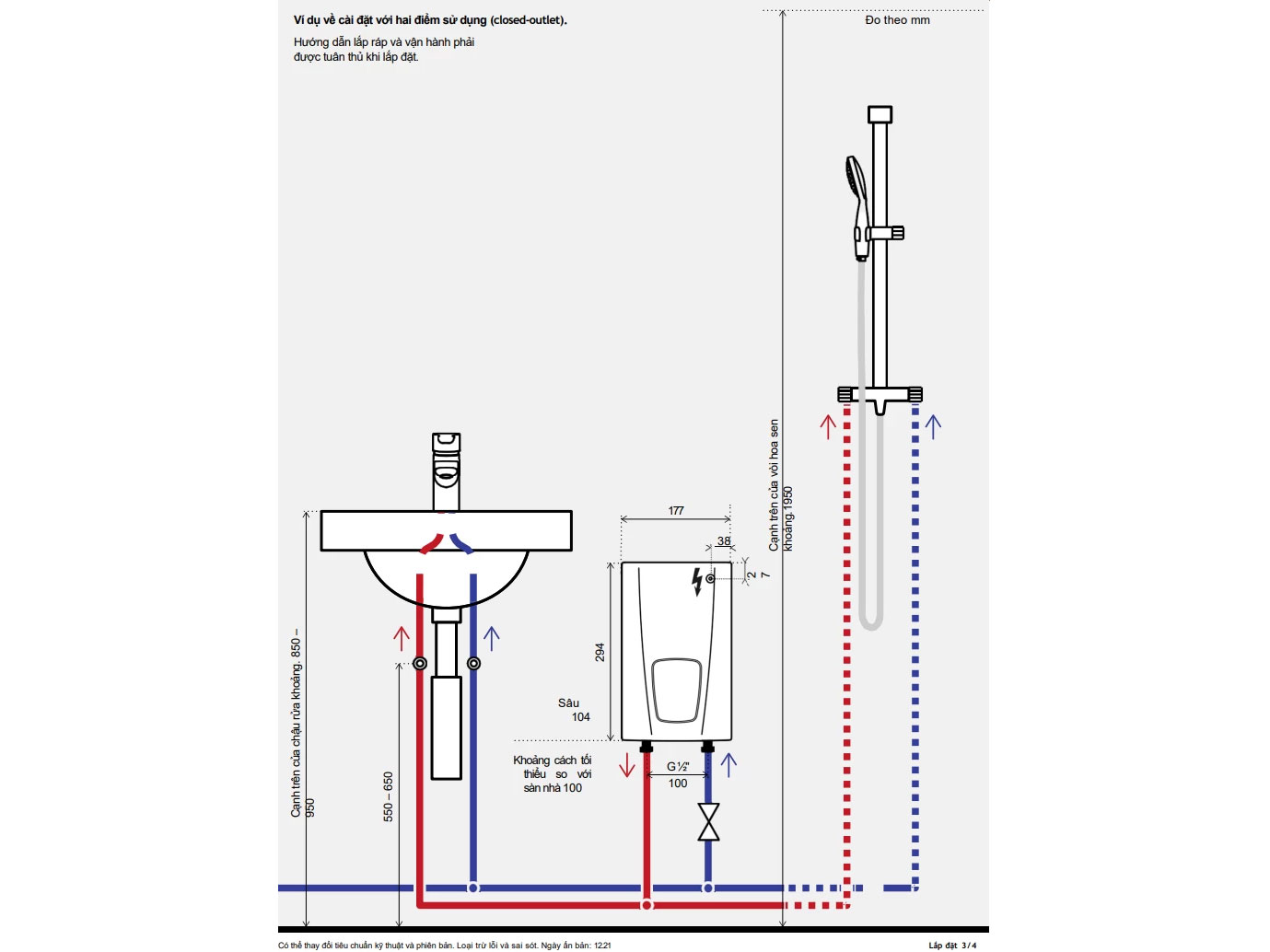 Máy nước nóng trực tiếp Clage CEX9 PLUS