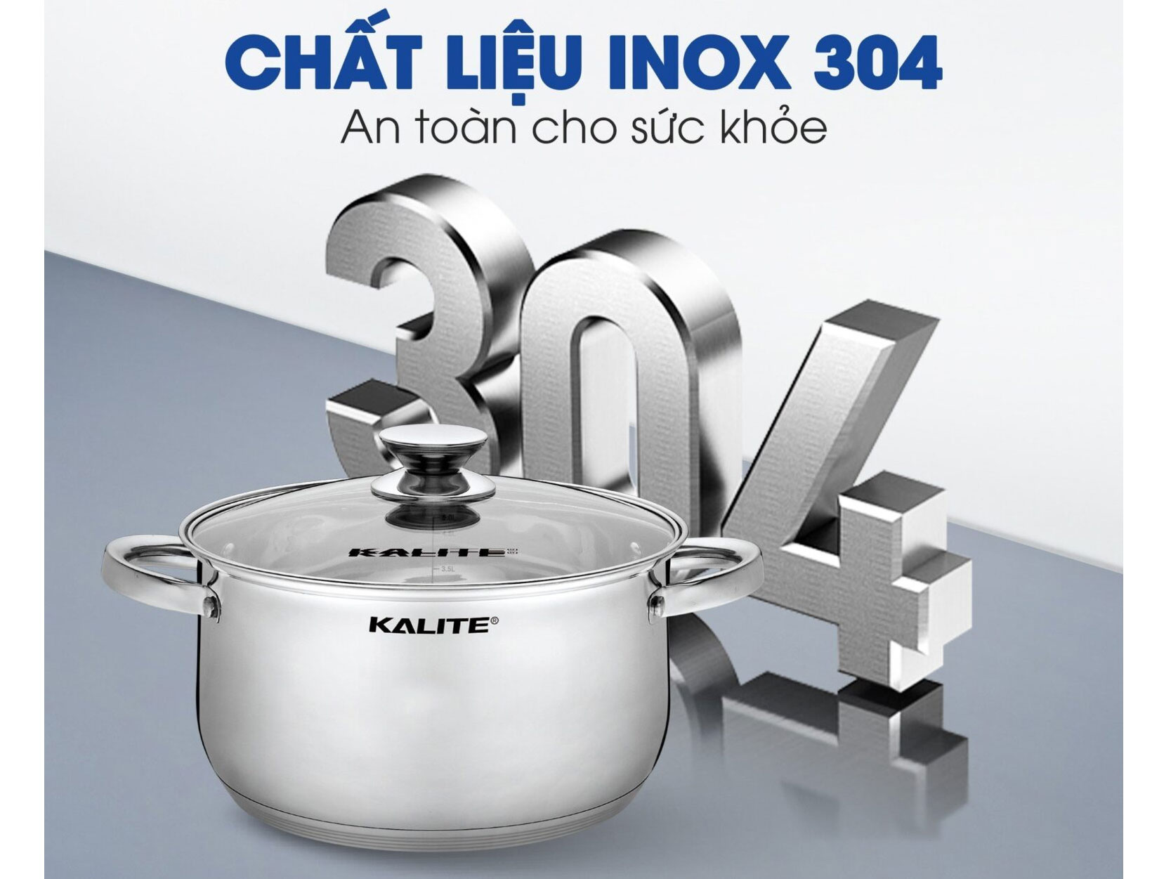 Bộ nồi inox Kalite KL351