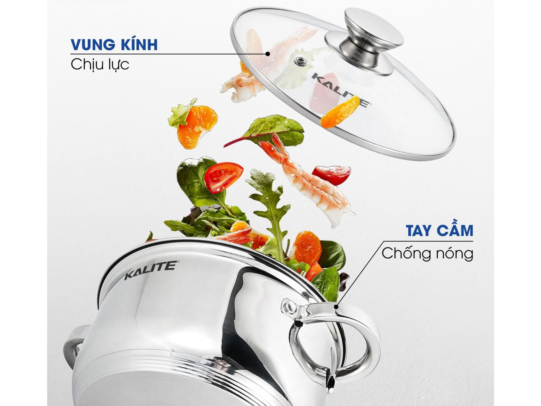 Bộ nồi inox Kalite KL351