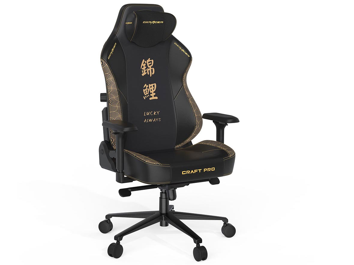 Ghế game DXRacer Craft Pro Koi Fish Black (GC/LCF23LTA/KOI)