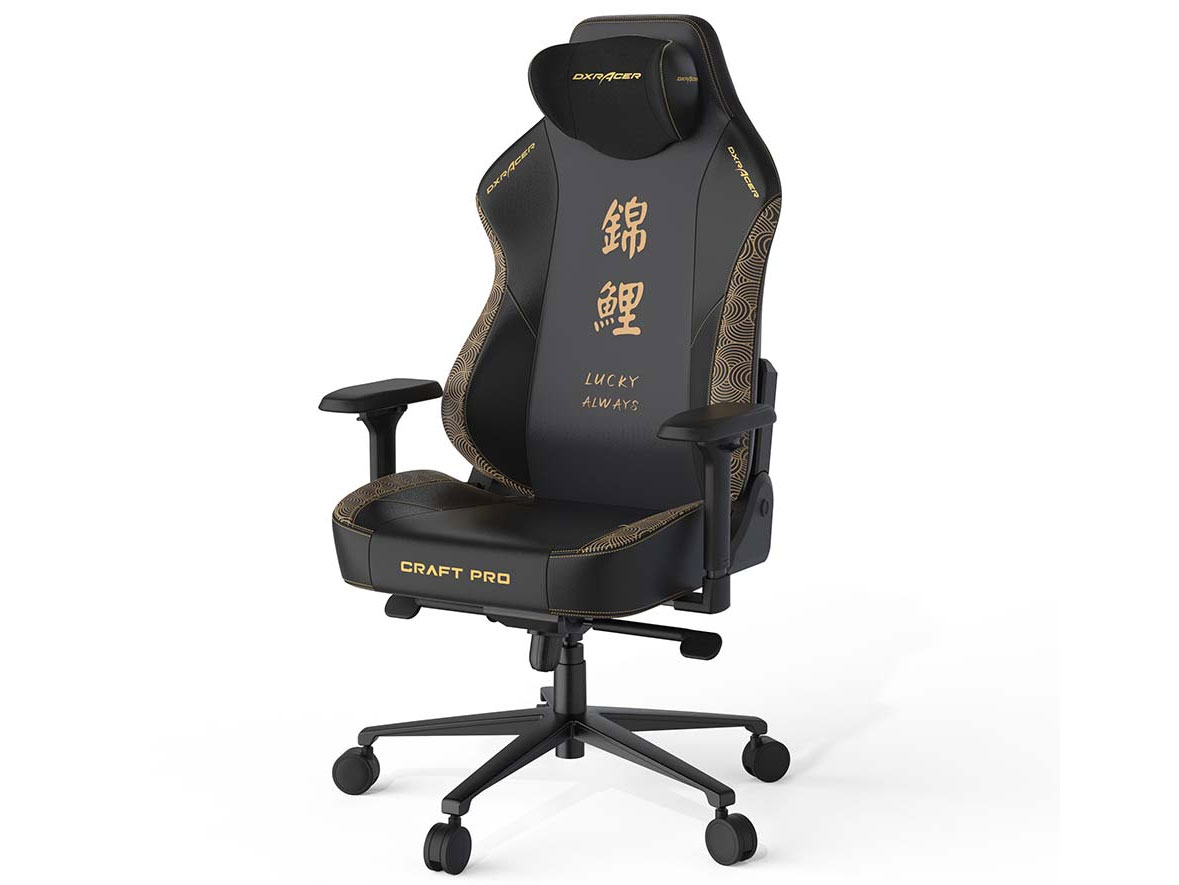 Ghế game DXRacer Craft Pro Koi Fish Black (GC/LCF23LTA/KOI)