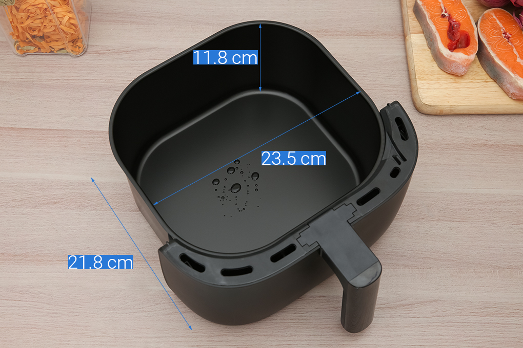 Nồi chiên không dầu Hafele HS-AF502B (535.43.713) 5.7 lít