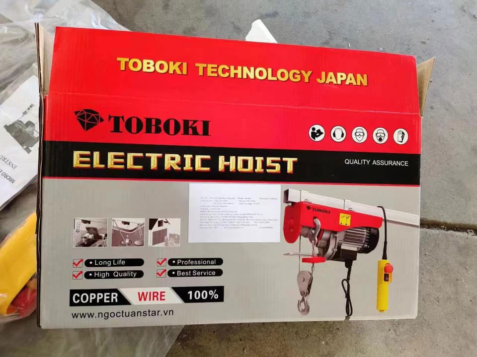Máy tời Toboki TK1500/25