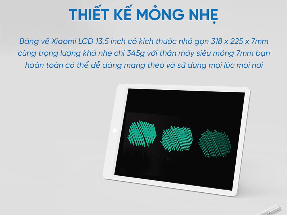 Bảng vẽ điện tử Xiaomi Mijia 13.5 inch XMXHB02WC - META.vn