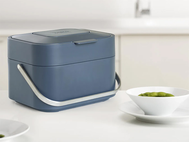 Hộp đựng rác nhà bếp mini Joseph Joseph (xanh) - 003215