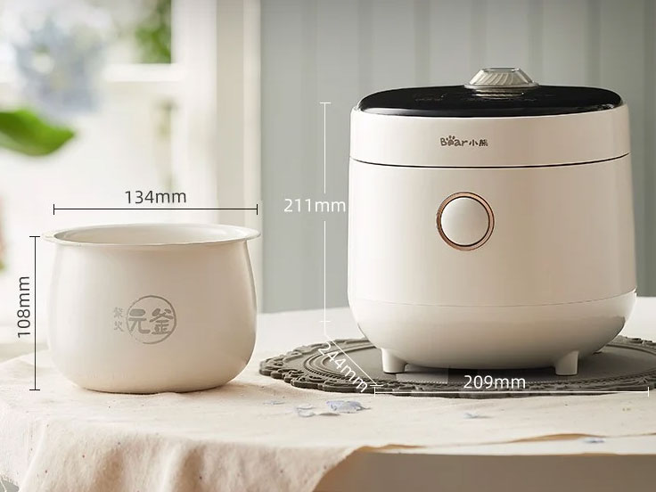 Nồi cơm điện mini Bear DFB-C16K1 (1,6 lít)