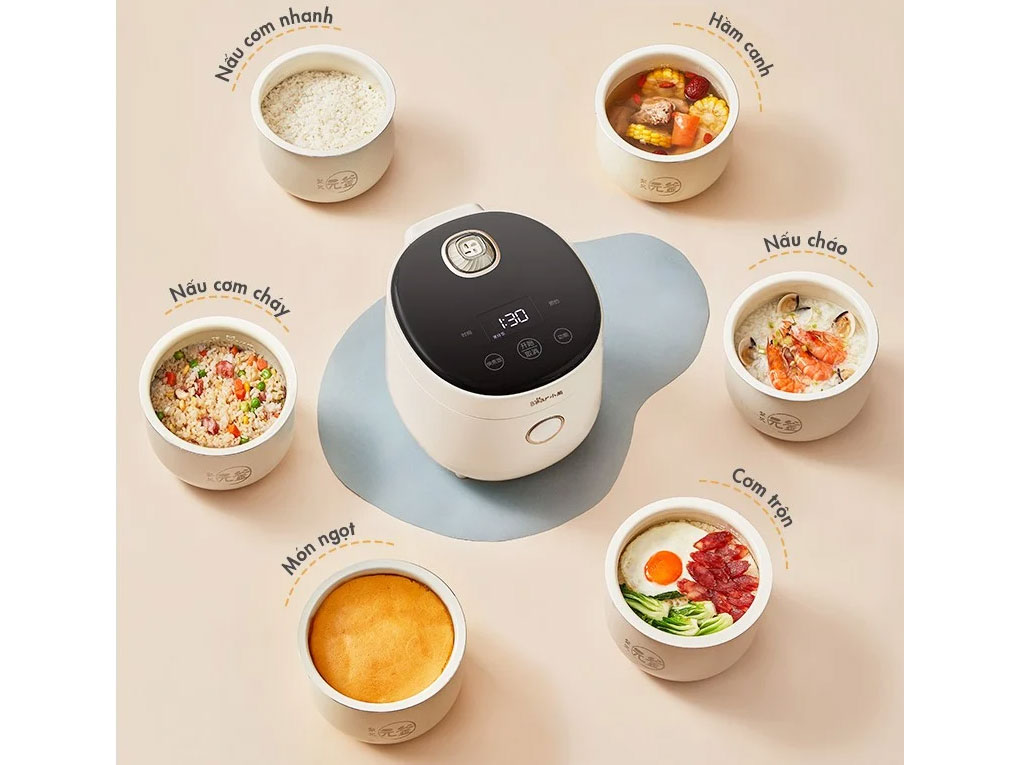 Nồi cơm điện mini Bear DFB-C16K1 (1,6 lít)