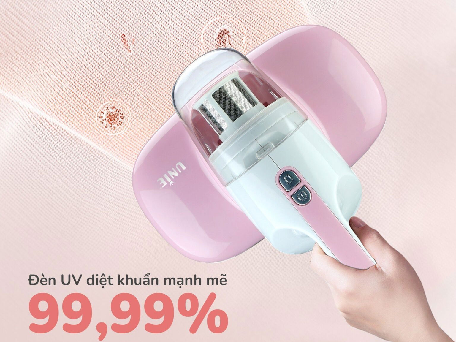 Máy hút bụi chăn đệm UNIE UMV61