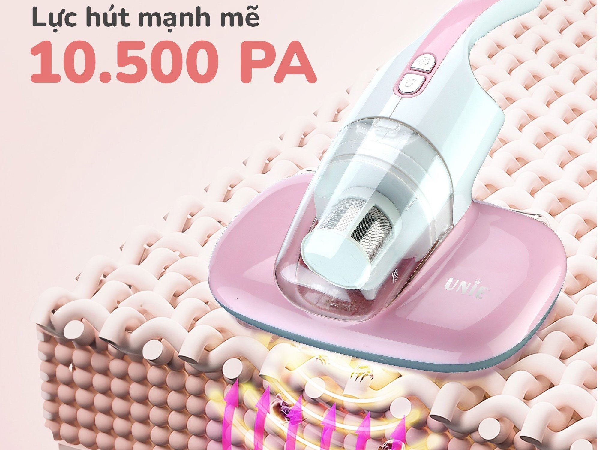 Máy hút bụi chăn đệm UNIE UMV61