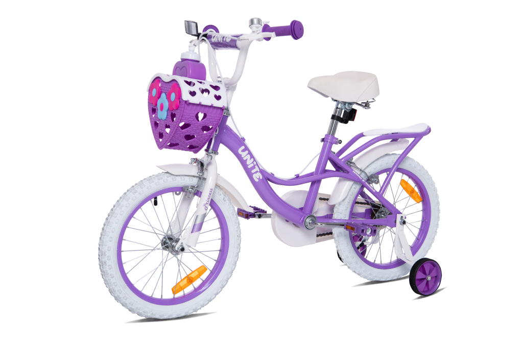 Xe đạp trẻ em nữ Thống Nhất Princess 16 16 inch (Có giỏ xe)