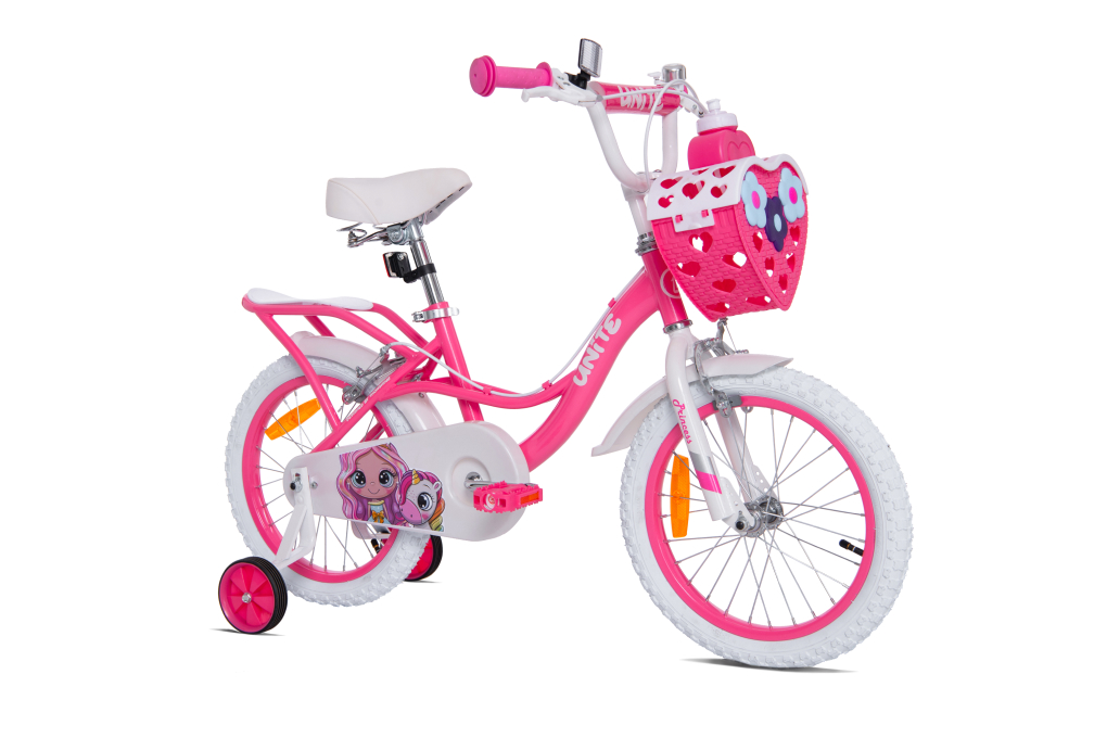 Xe đạp trẻ em nữ Thống Nhất Princess 16 16 inch (Có giỏ xe)