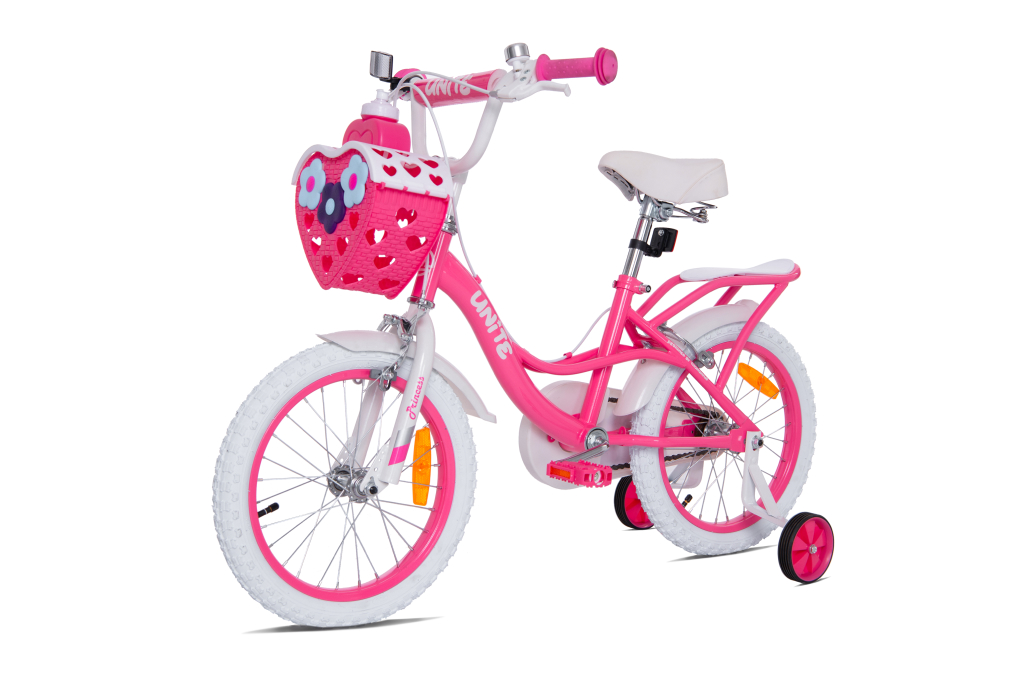 Xe đạp trẻ em nữ Thống Nhất Princess 16 16 inch (Có giỏ xe)