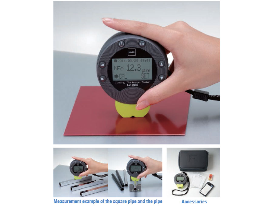 Máy đo độ dày lớp phủ Kett LZ-990