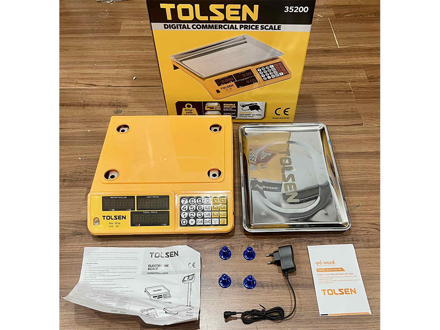 Cân điện tử tính tiền Tolsen 35200
